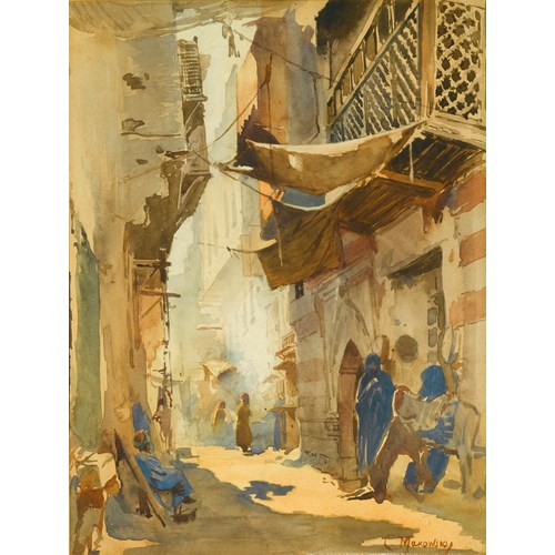 A Study for ‘A Street Scene in Cairo’
